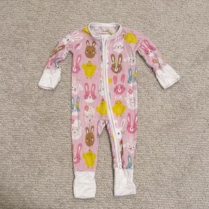 Little Sleepies Pink Pastel Parade Zippy